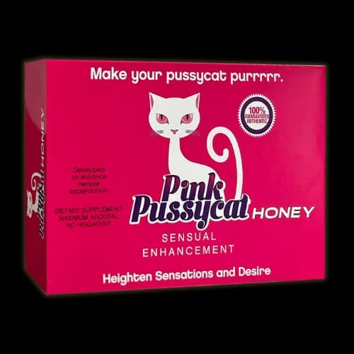 Pink Pussycat Honey pink 12-sachet box